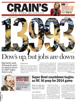 Super Bowl Countdown Begins As NY, NJ Prep for 2014 Game