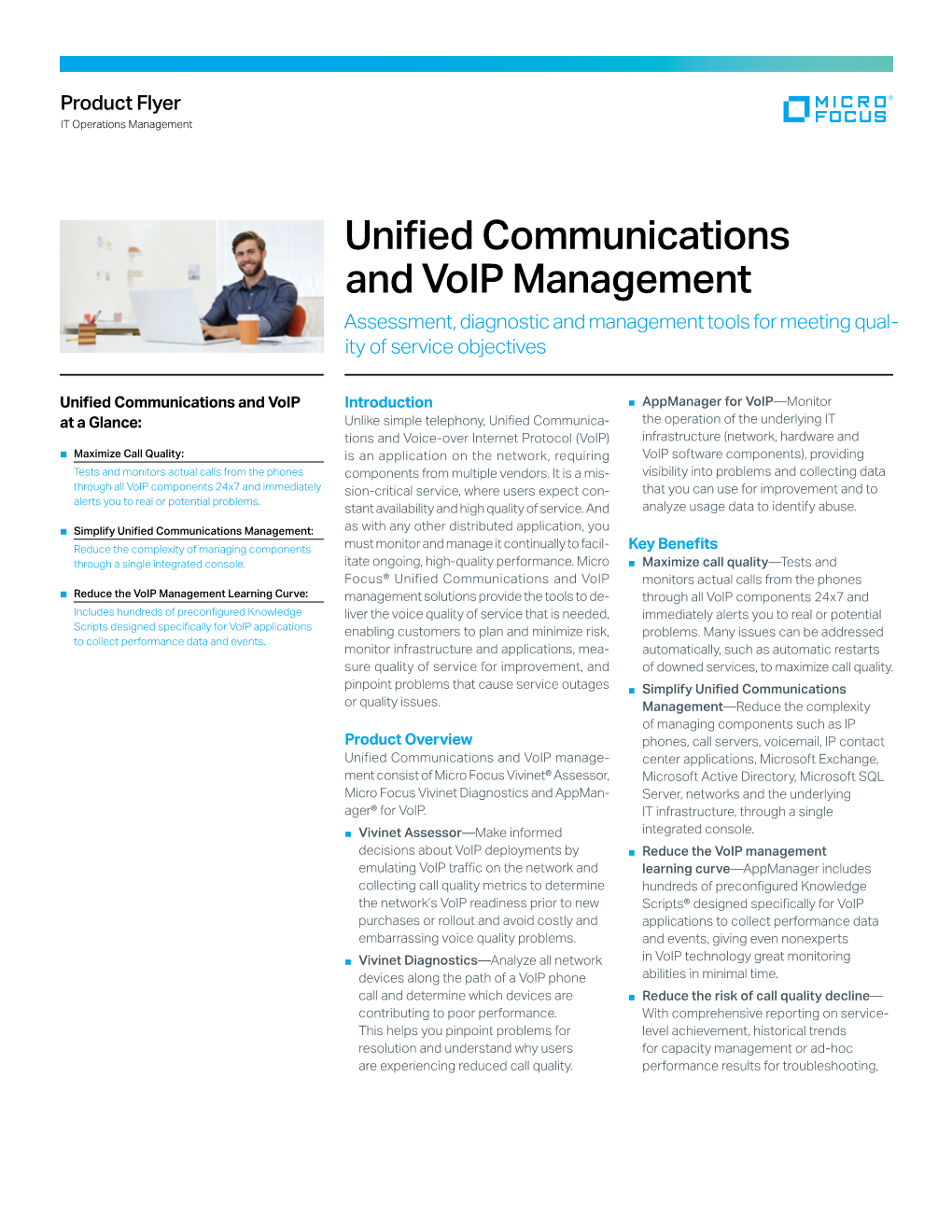 Unified Communications and Voip Management Assessment, Diagnostic and Management Tools for Meeting Qual­ Ity of Service Objectives