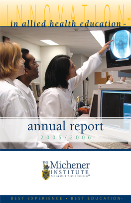 Annual Report 2 0 0 5 / 2 0 0 6