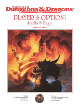 Players's Option:Spells & Magic