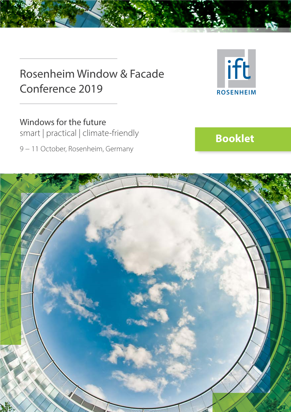 Rosenheim Window & Facade Conference 2019