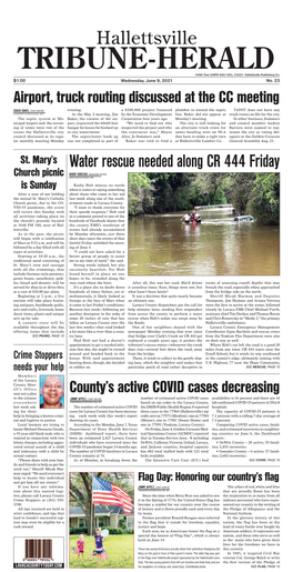 Water Rescue Needed Along CR 444 Friday