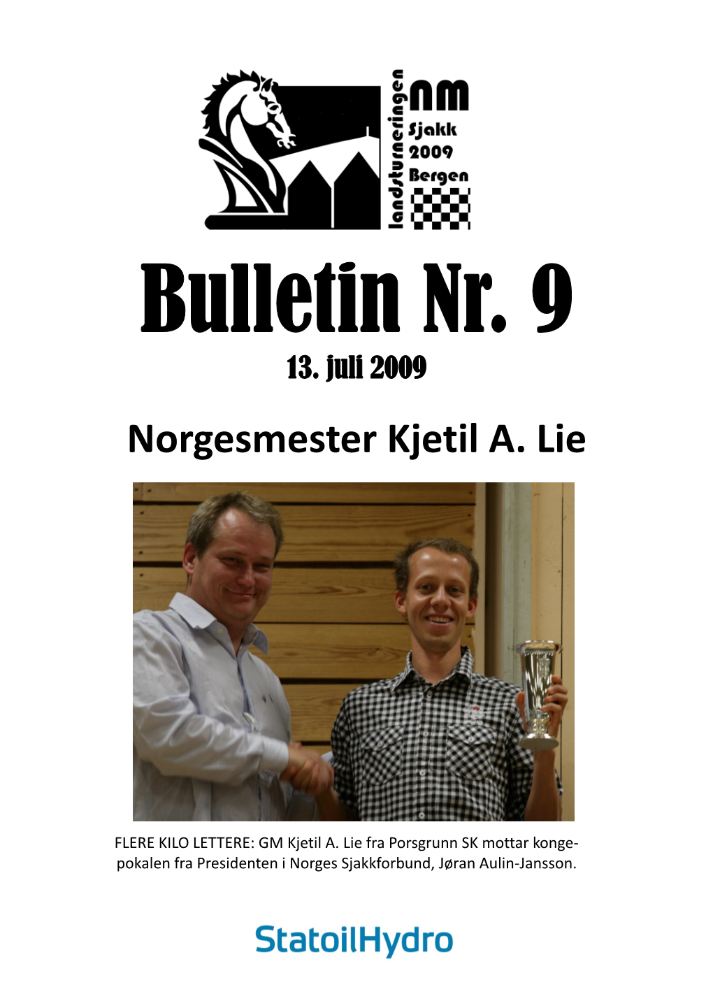 Norgesmester Kjetil A. Lie