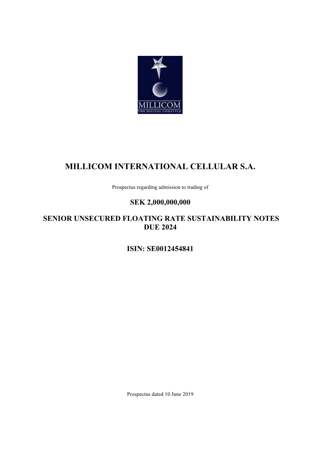 Millicom International Cellular S.A