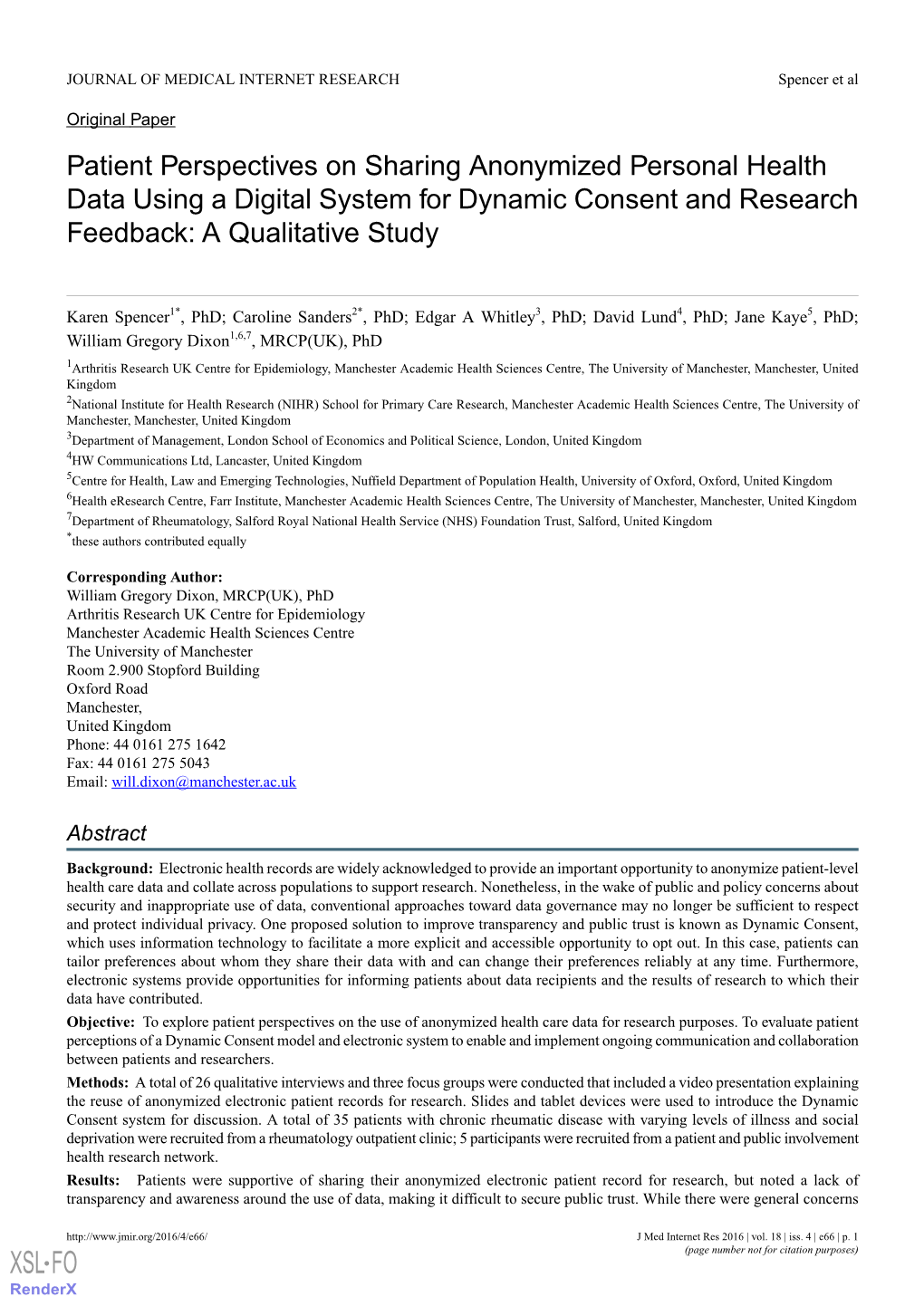 Patient Perspectives on Sharing Anonymized Personal Health Data Using a Digital System for Dynamic Consent and Research Feedback: a Qualitative Study