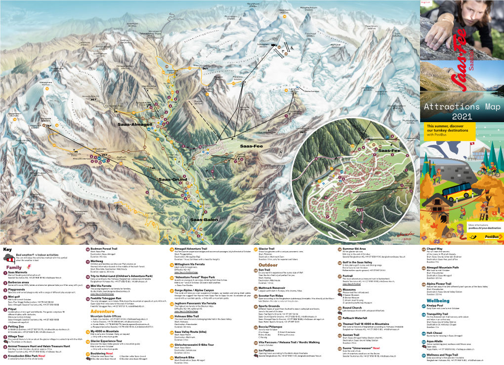 Attractions Map 2021