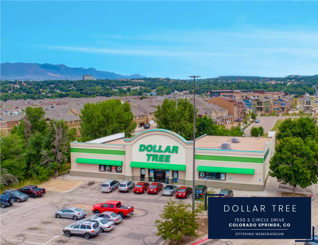 Dollar Tree 1530 S Circle Drive Colorado Springs, Co