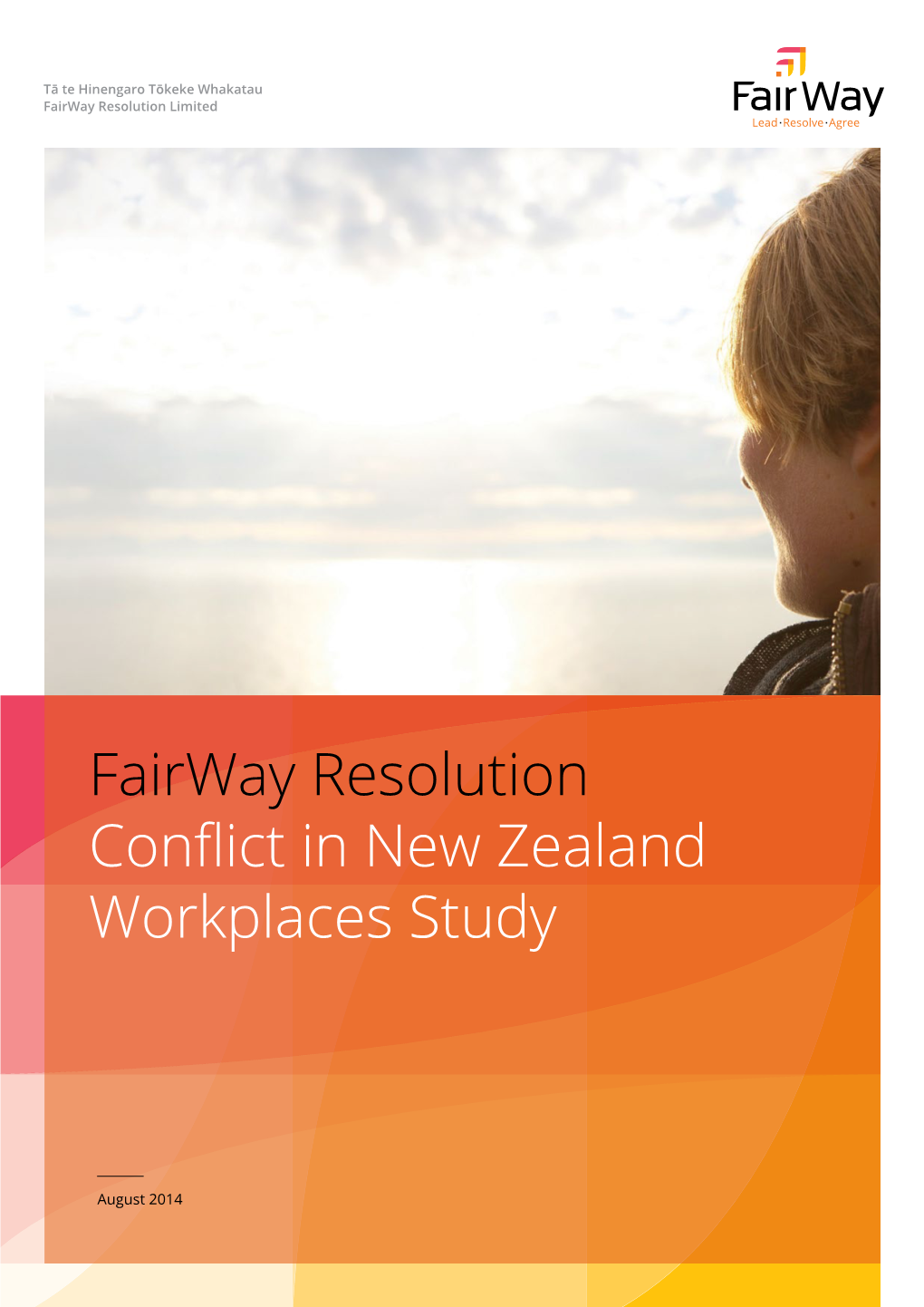 Conflict in New Zealand Workplaces Study