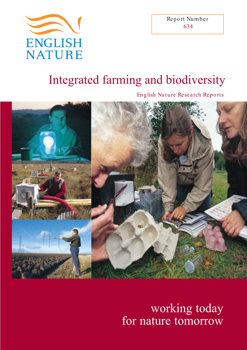 Working Today for Nature Tomorrow Integrated Farming and Biodiversity