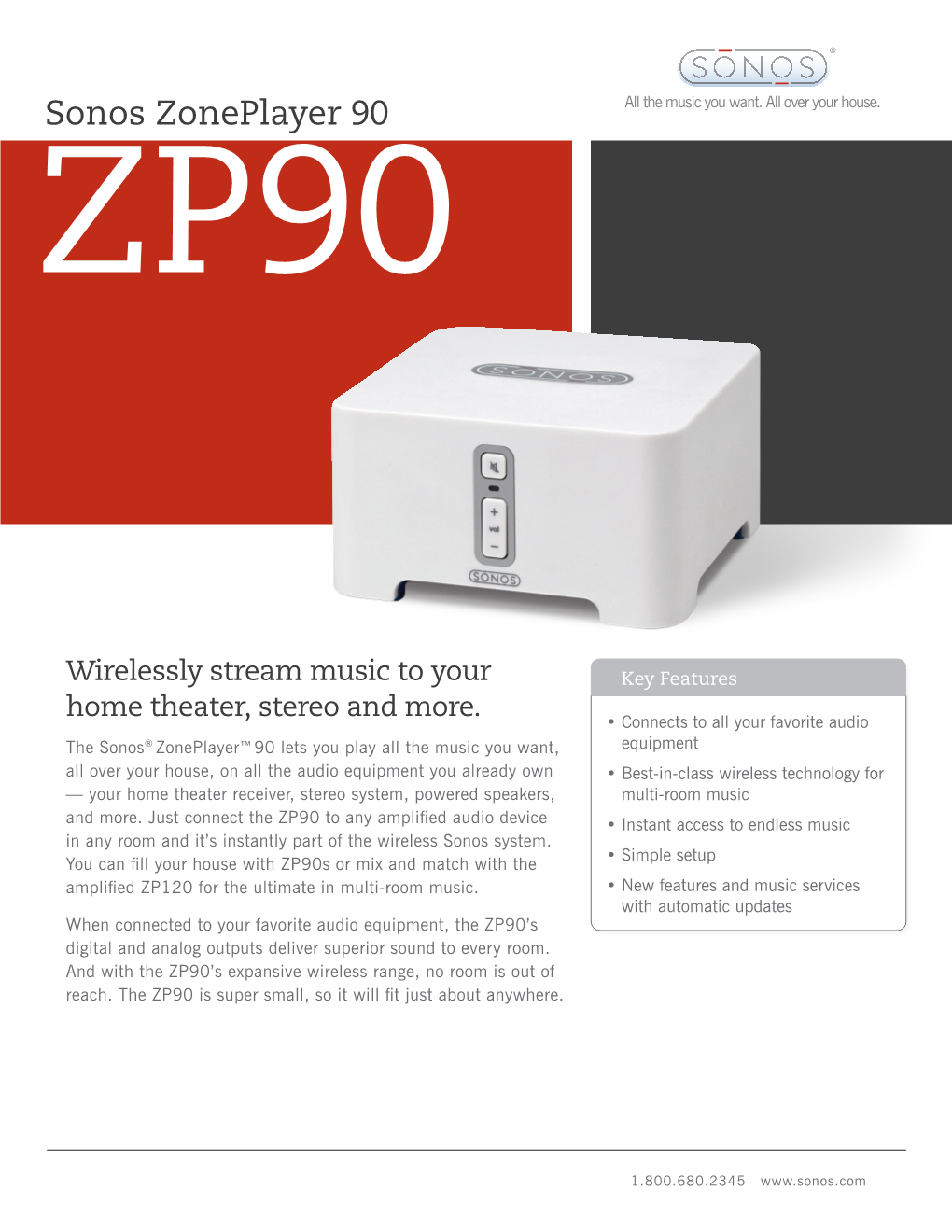 Sonos Zoneplayer 90 ZP90