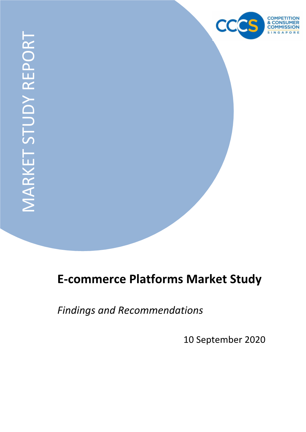 CCCS E-Commerce Platforms Market Study