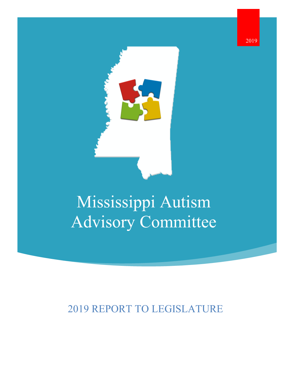 2019 Mississippi Autism Advisory Committee Report