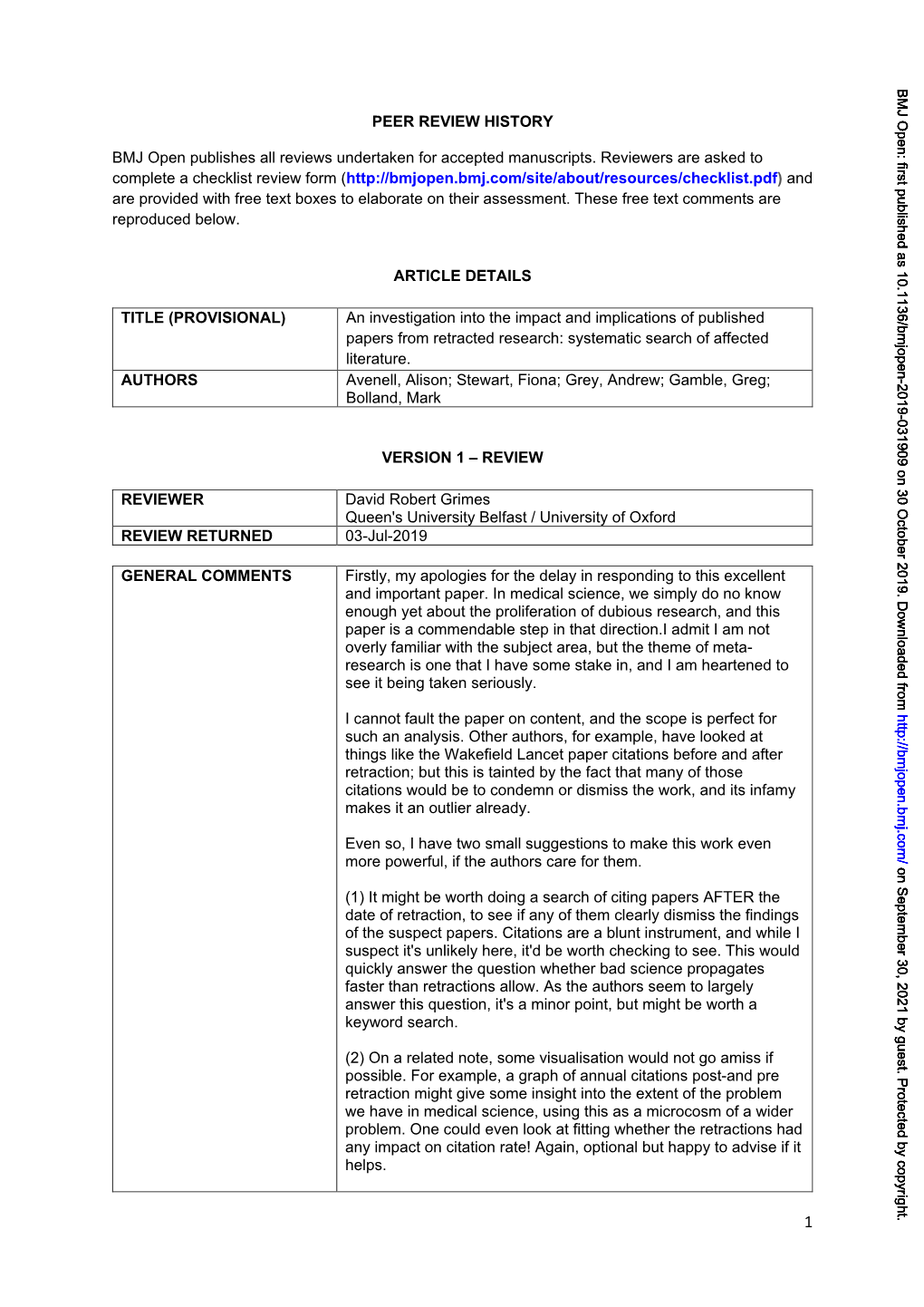 An Investigation Into the Impact and Implications of Published Papers from Retracted Research: Systematic Search of Affected Literature