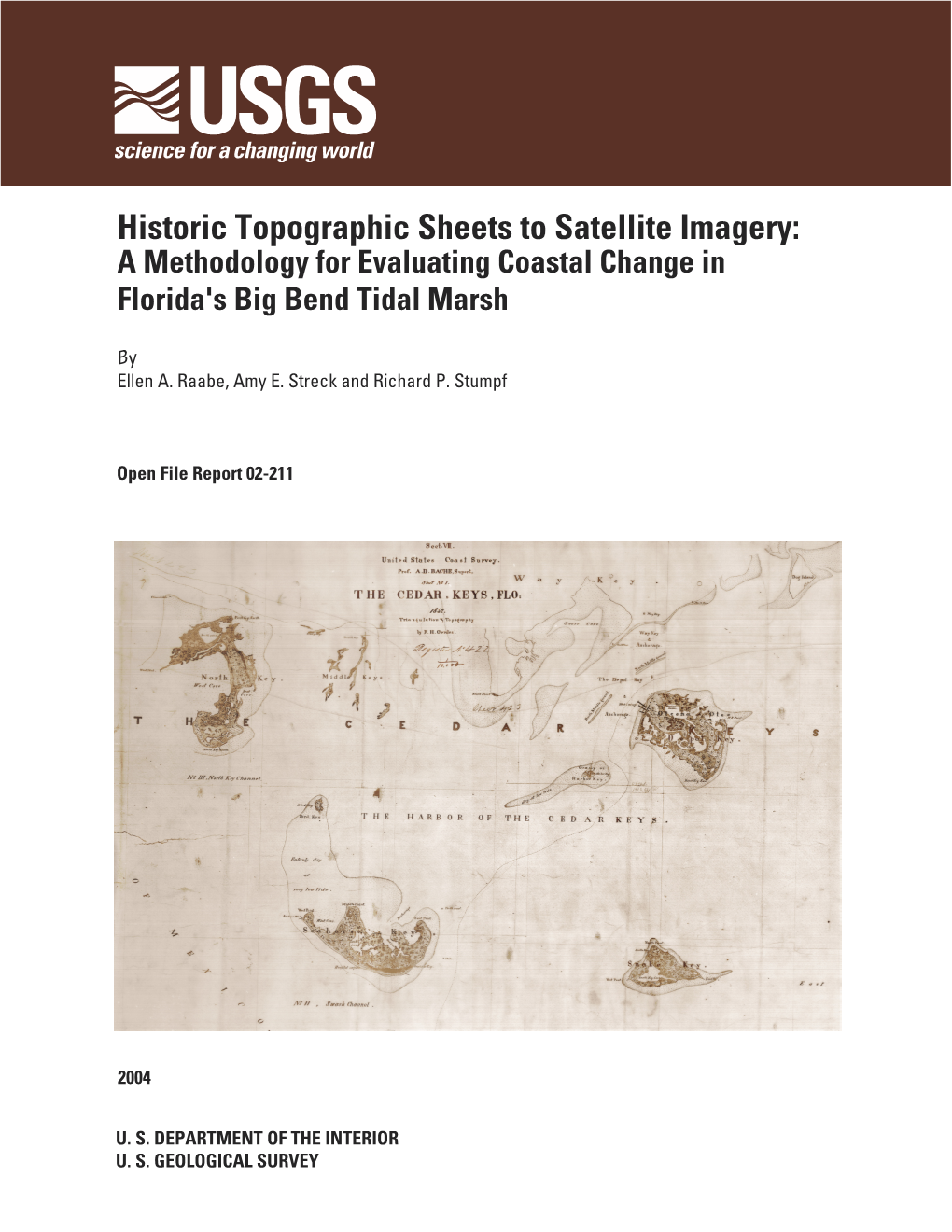 Historic Topographic Sheets to Satellite Imagery: a Methodology for Evaluating Coastal Change in Florida's Big Bend Tidal Marsh