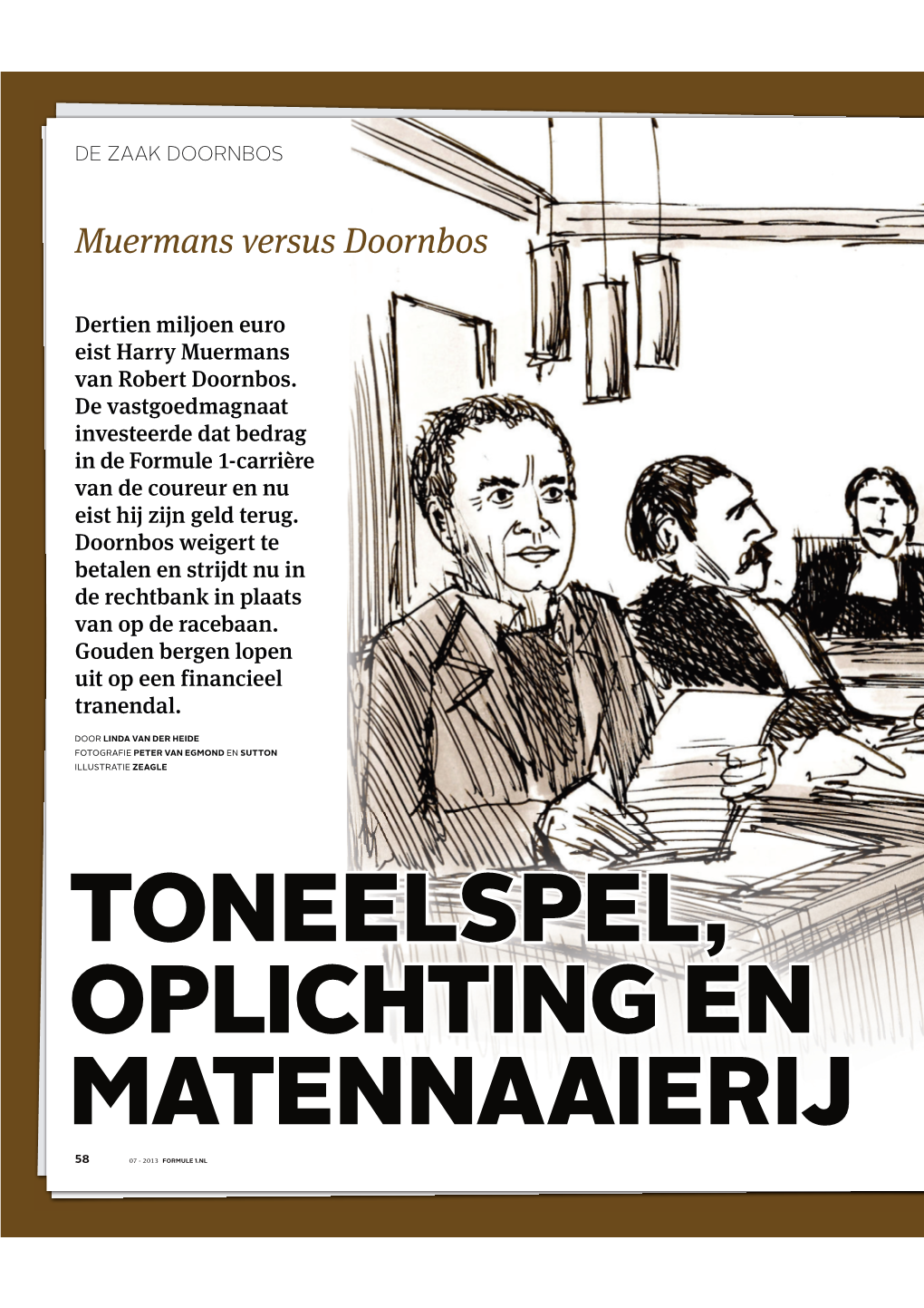 Toneelspel, Oplichting En Matennaaierij