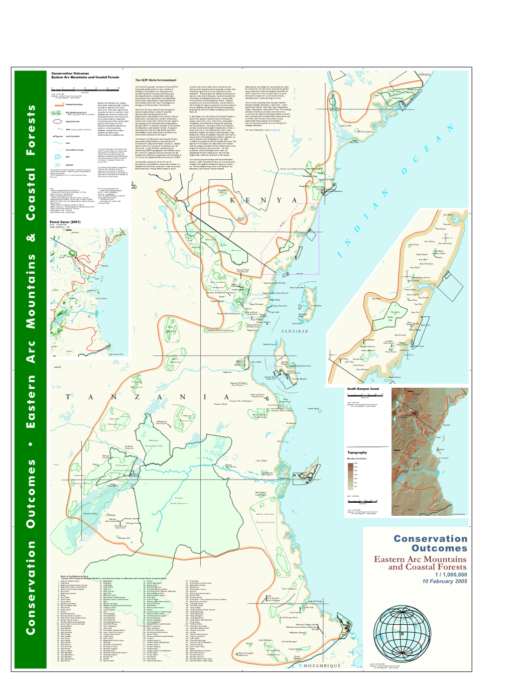 Conservation Outcomes Eastern Arc Mountains and Coastal Forests