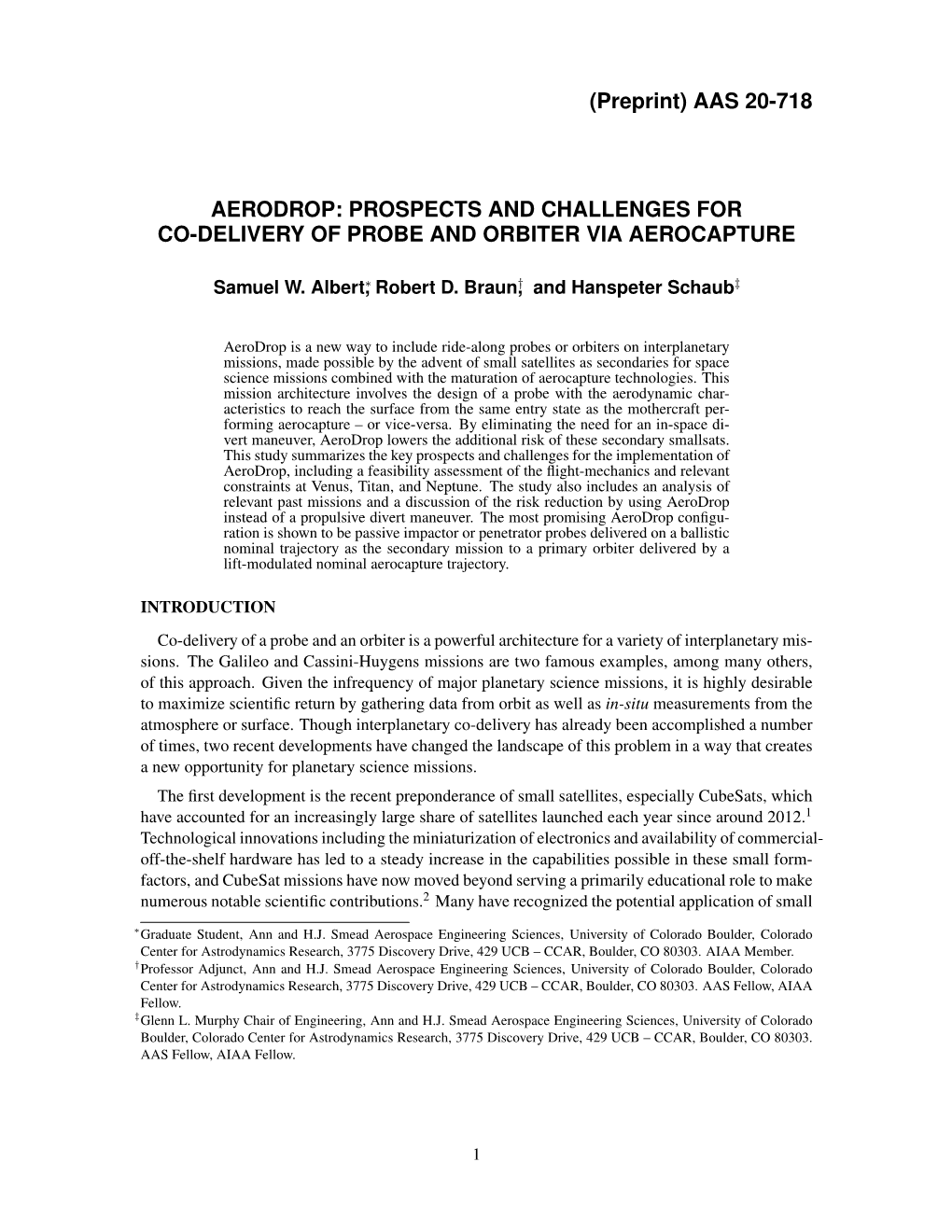 Prospects and Challenges for Co-Delivery of Probe and Orbiter Via Aerocapture