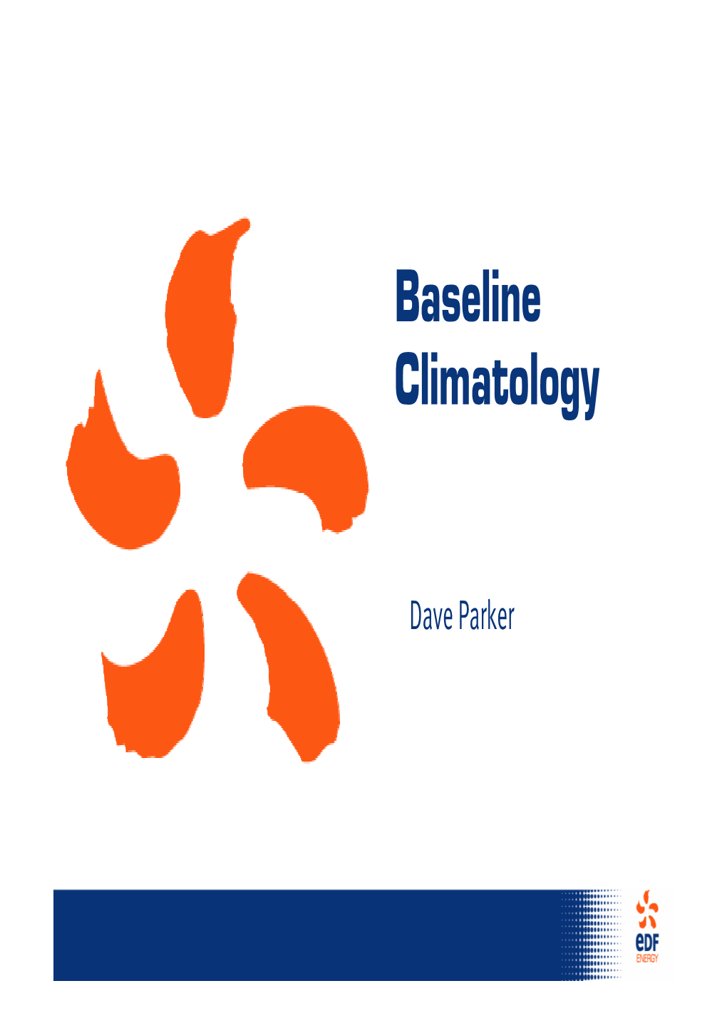Baseline Climatology