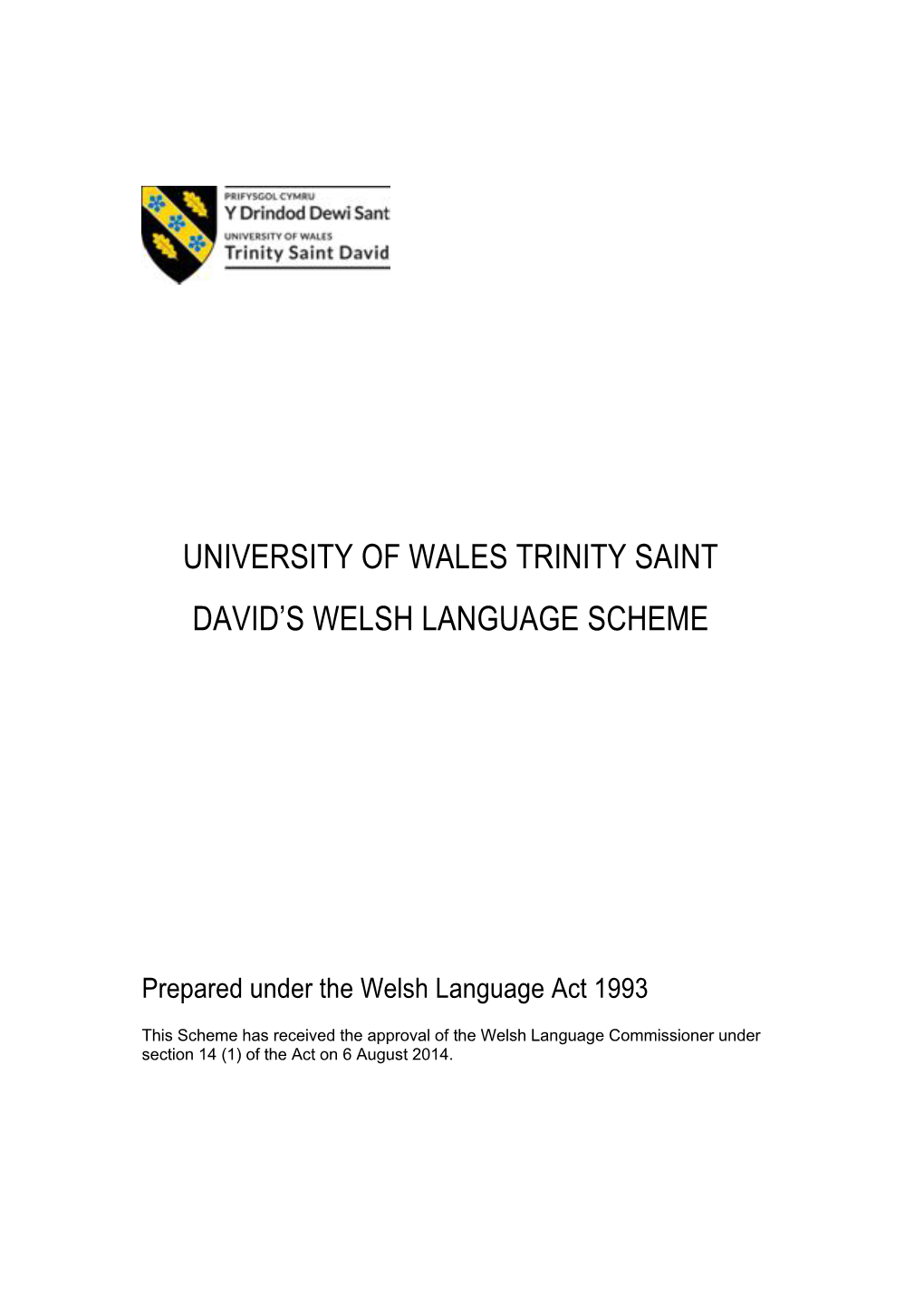 Welsh Language Scheme