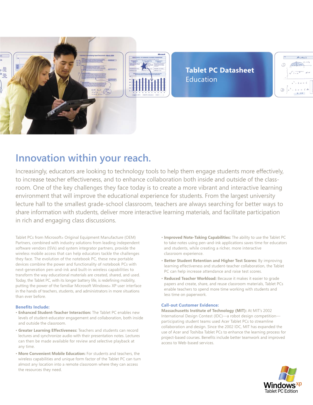 Innovation Within Your Reach