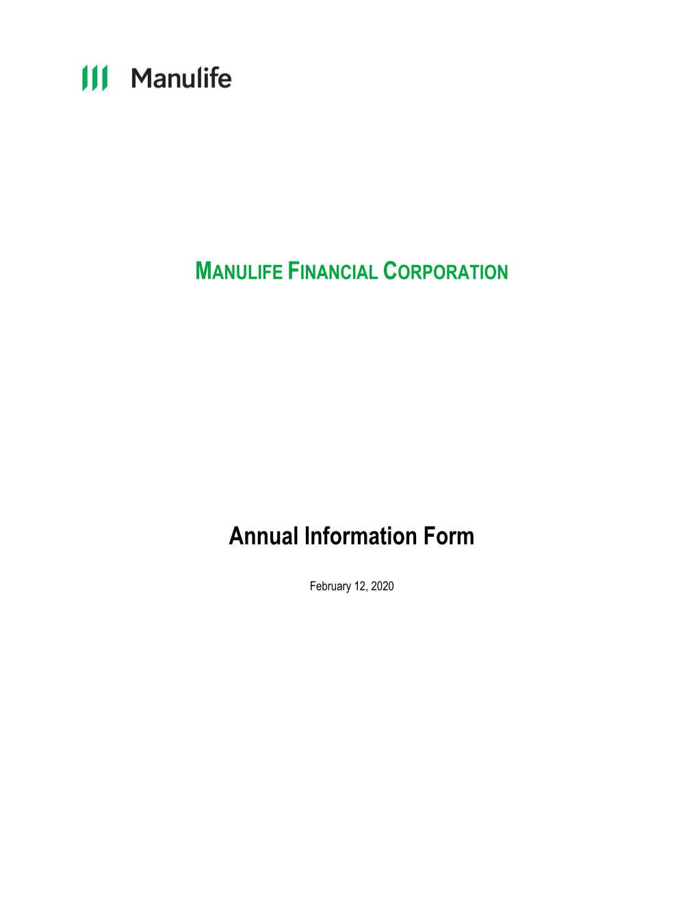 Annual Information Form