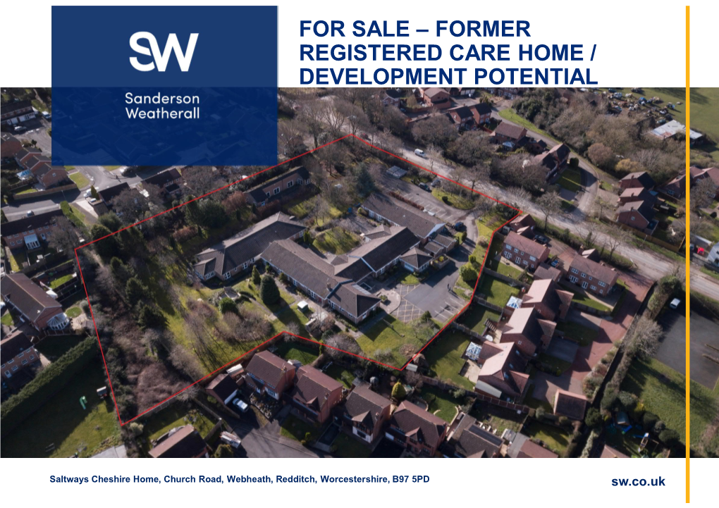 Former Registered Care Home / Development Potential