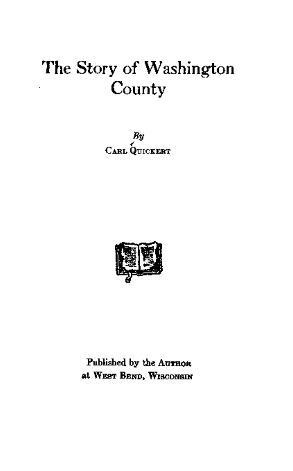 The Story of Washington County