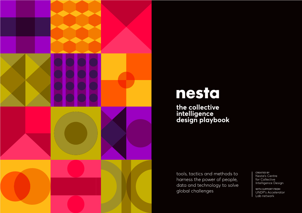 Collective Intelligence Design Playbook by Nesta