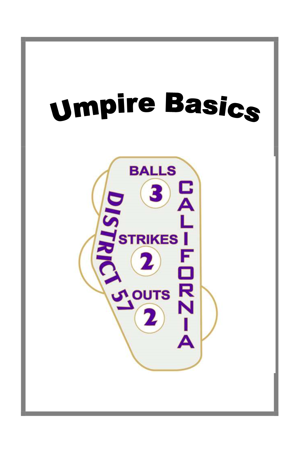 Umpire Basic Training