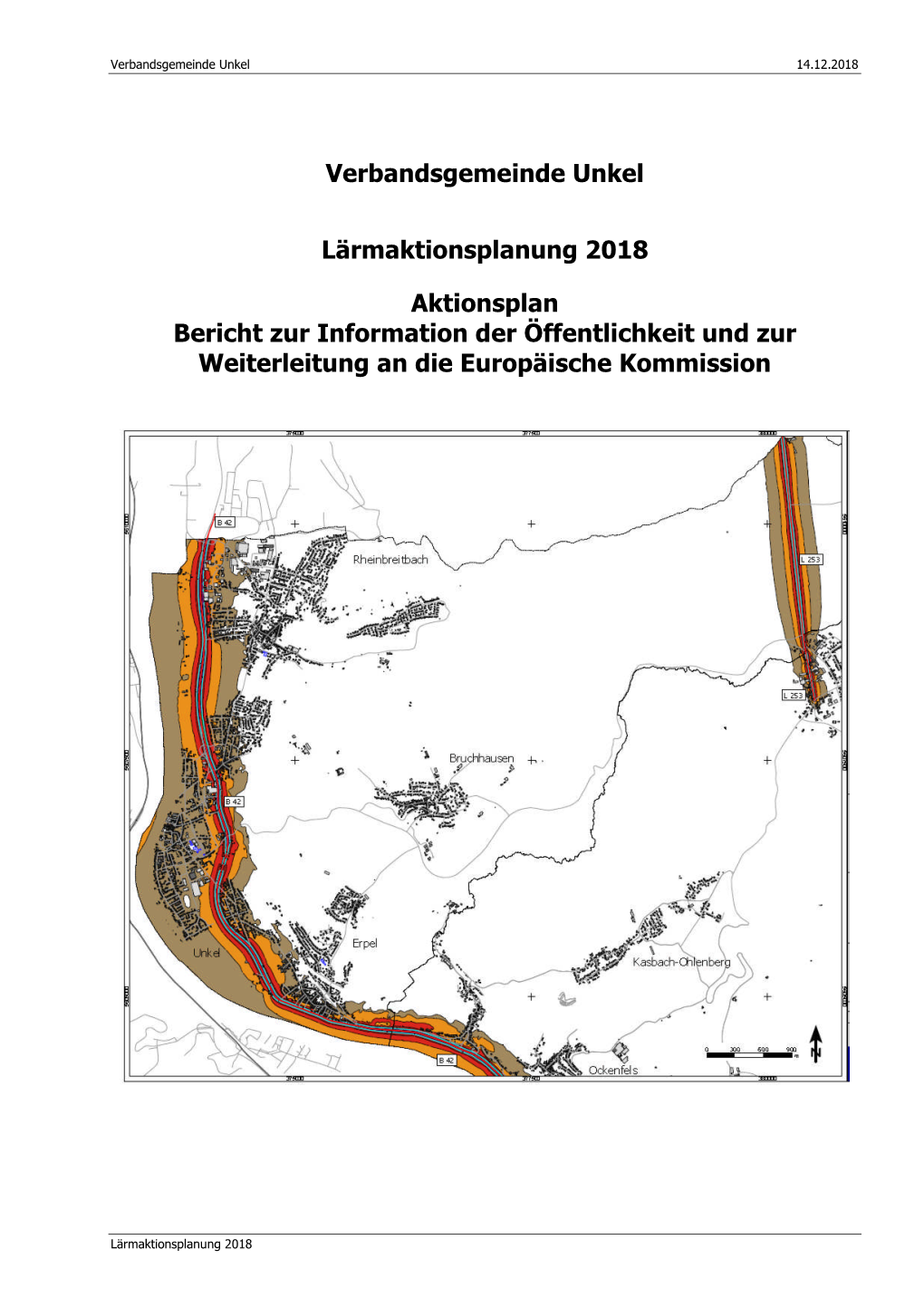 Verbandsgemeinde Unkel Lärmaktionsplanung 2018