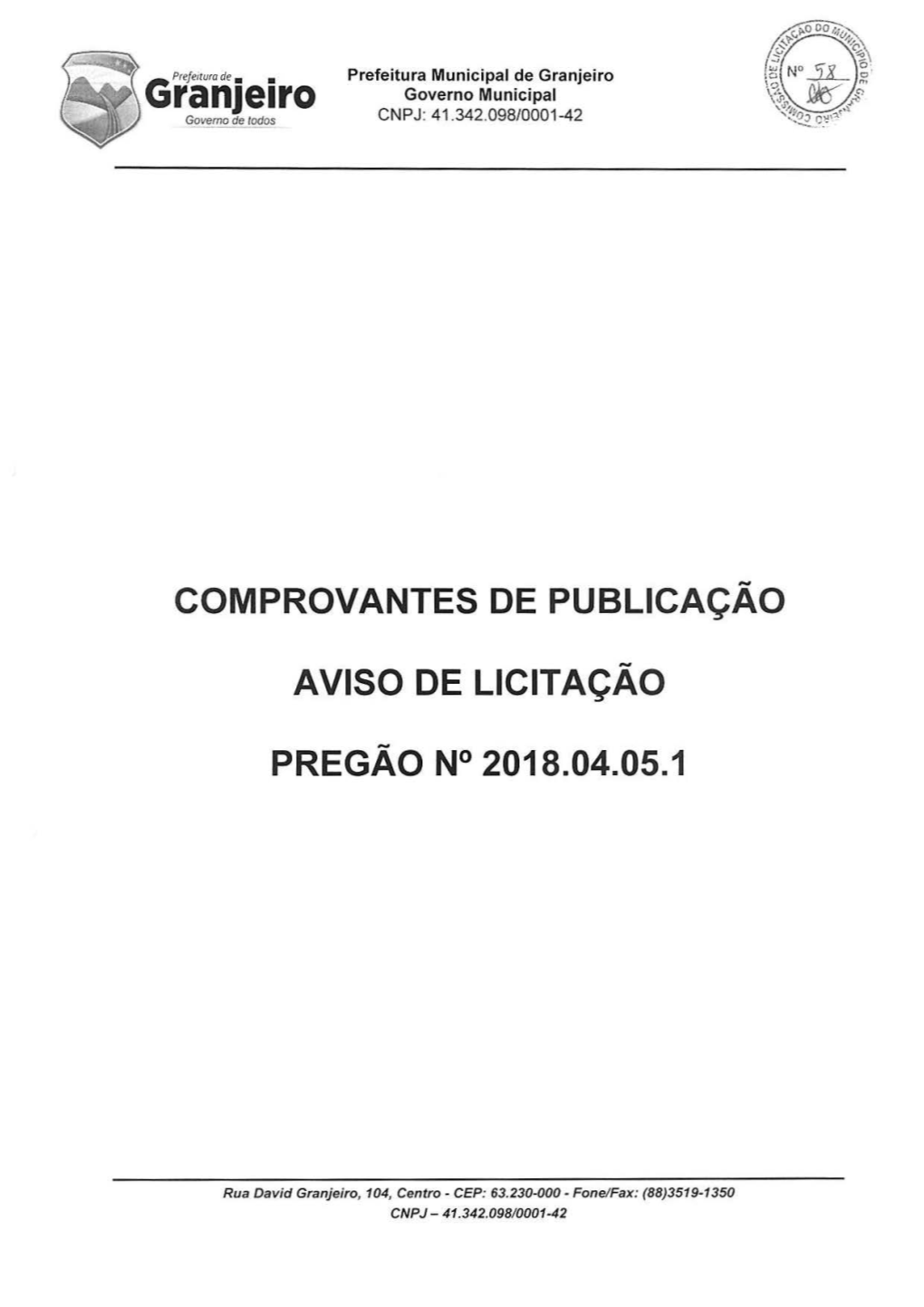 CERTIDÃO DE PUBLICAÇÃO - a VISO DE Liclt ACÃO