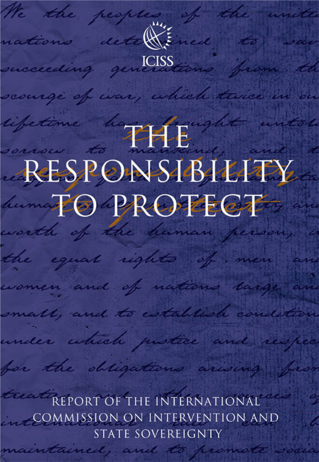 The Responsibility to Protect