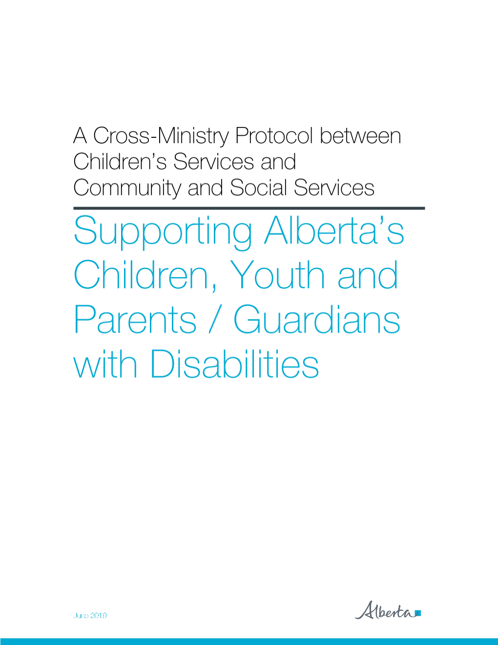 Supporting Alberta's Children, Youth