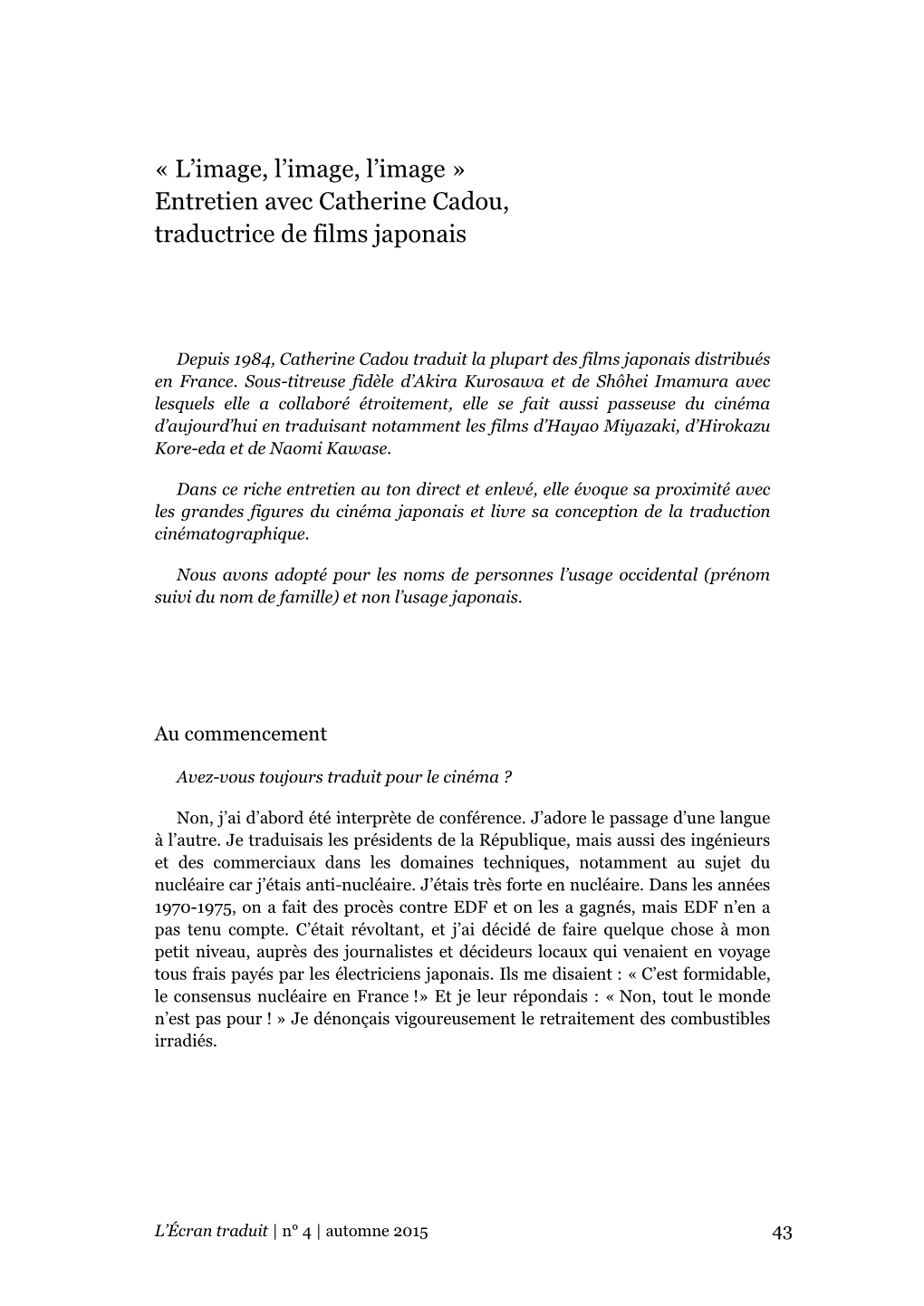 Télécharger L'article Pdf • 1.01 Mo