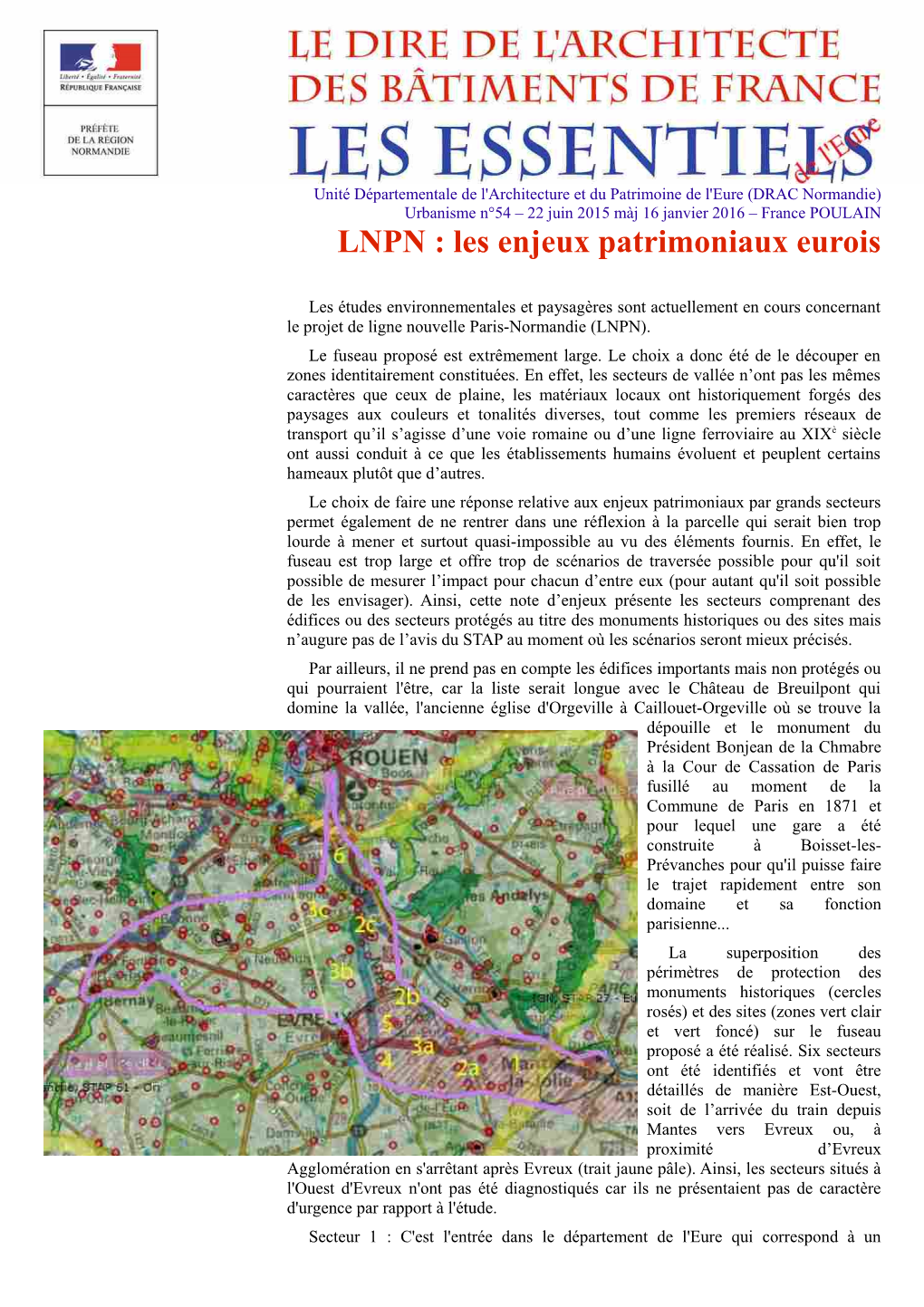 LNPN : Les Enjeux Patrimoniaux Eurois