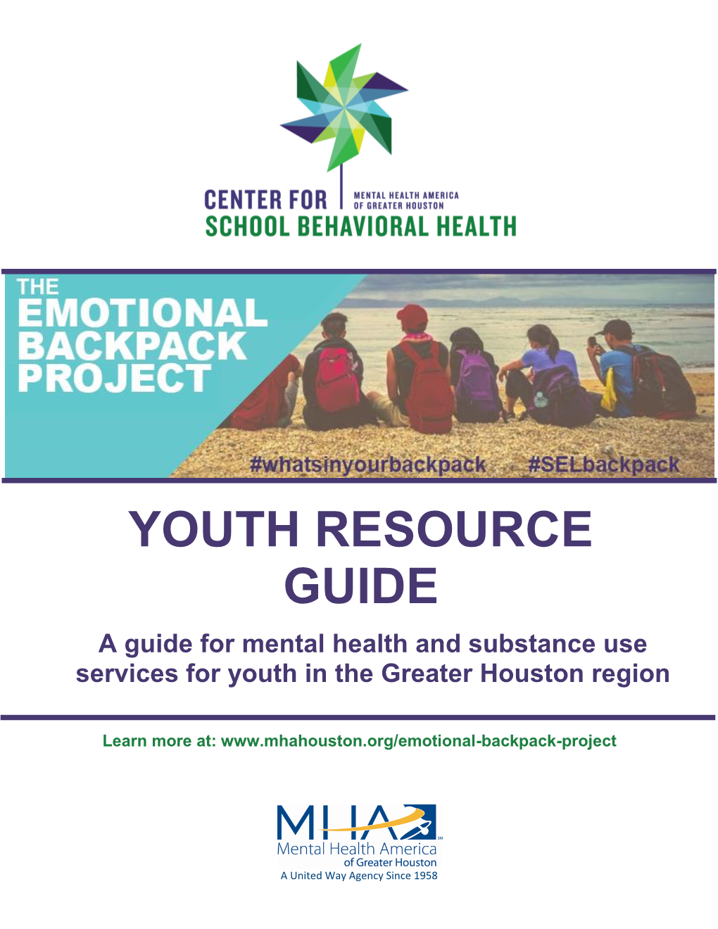 Youth Behavioral Health Resource Guide