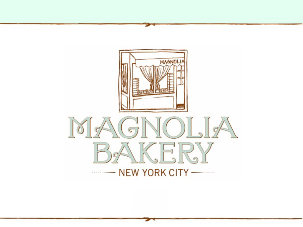 Magnolia Bakery Is Known and Cherished for It's Classic