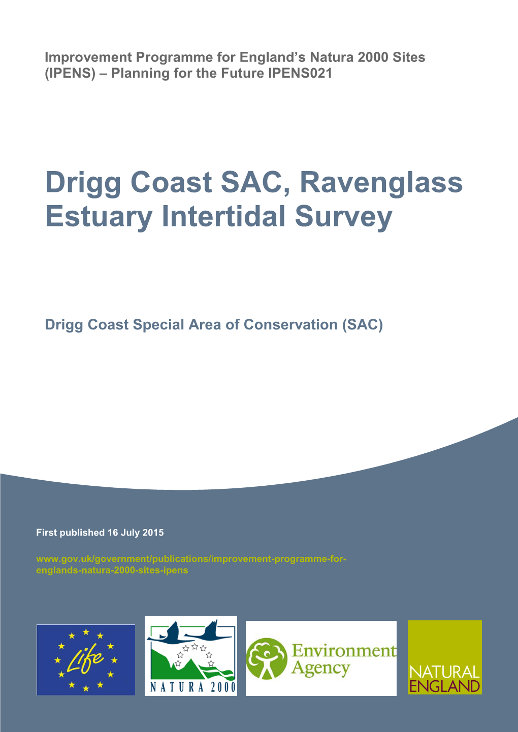 Drigg Coast SAC, Ravenglass Estuary Intertidal Survey