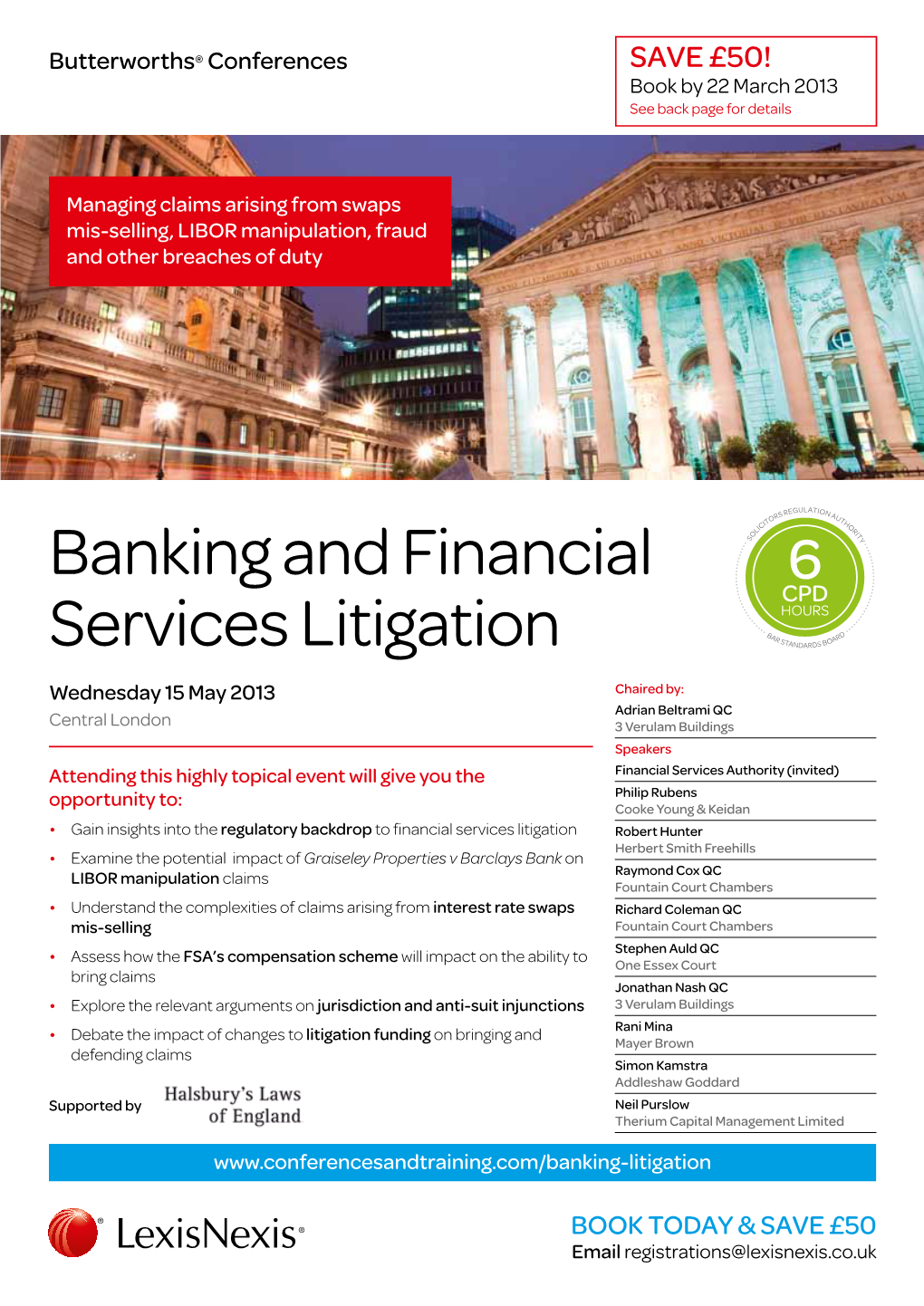 Banking and Financial Services Litigation