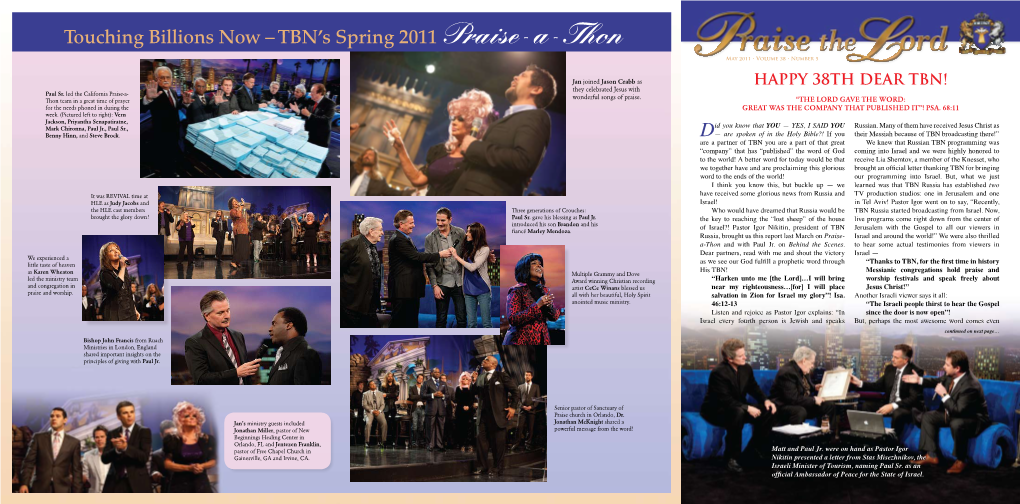 TBN's Spring 2011 Praise-A-Thon