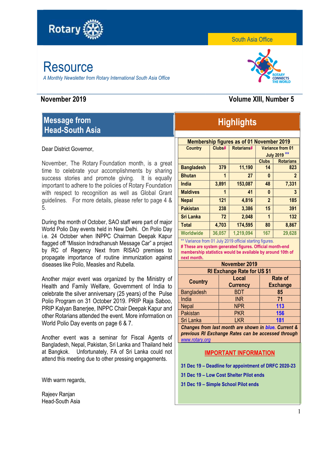 Polio Update