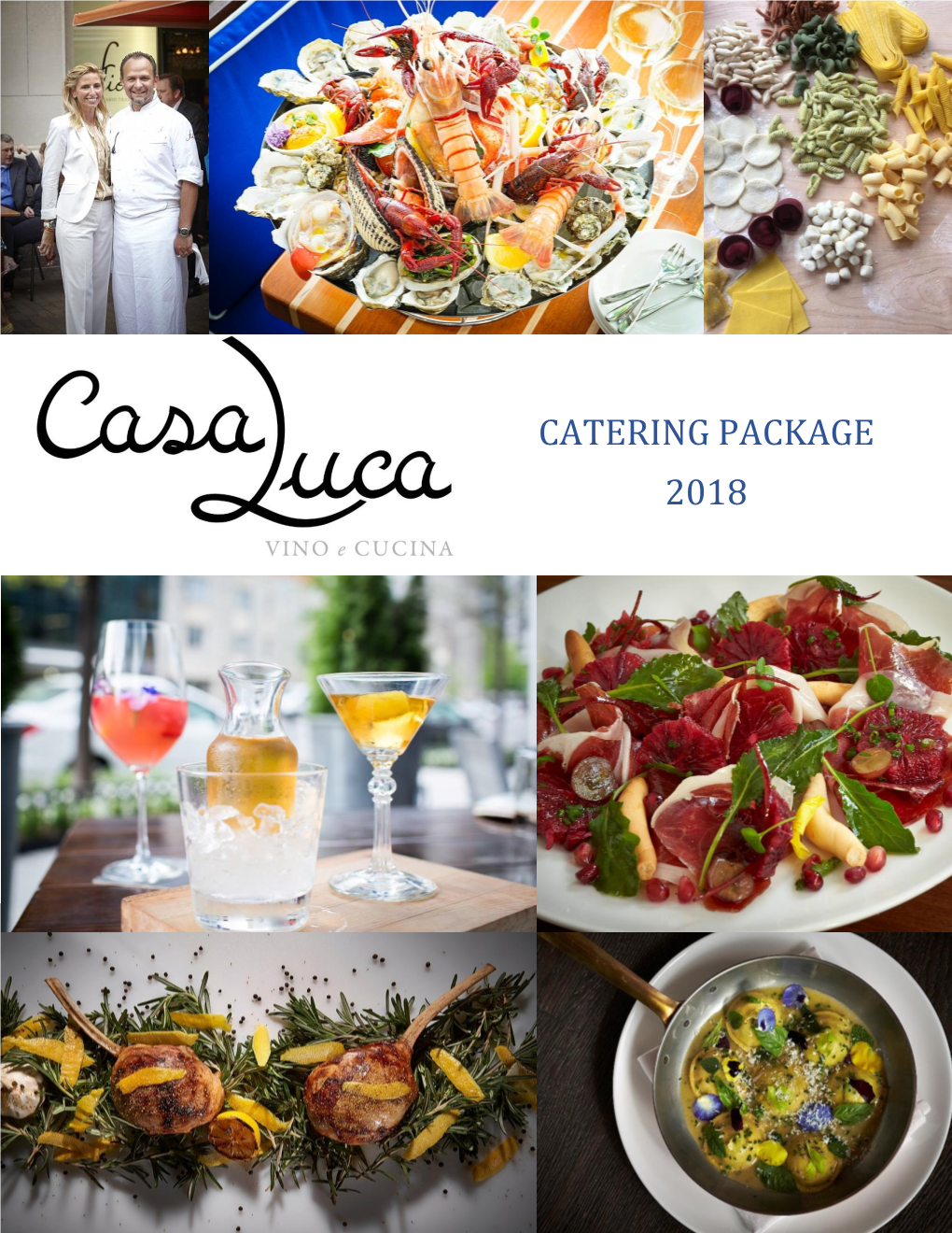 Catering Package 2018