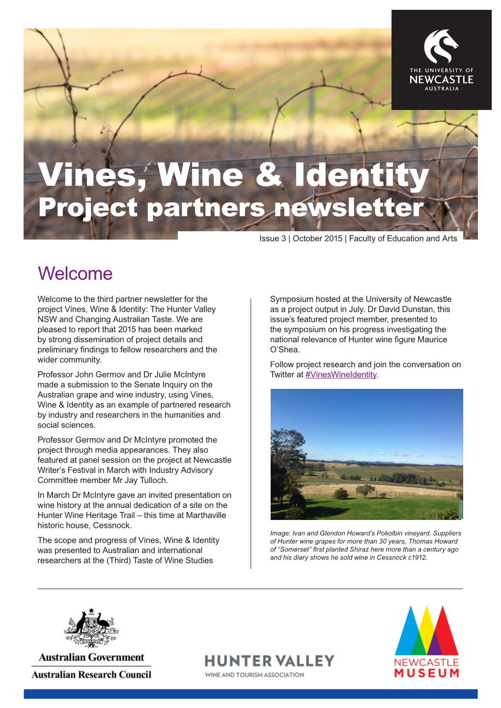 Vines, Wine & Identity