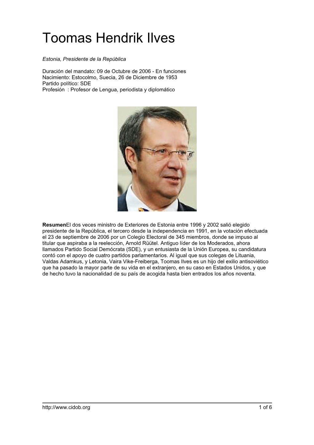 Toomas Hendrik Ilves