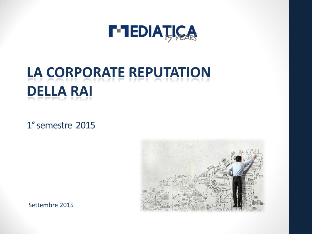 Corporate Reputation Della Rai