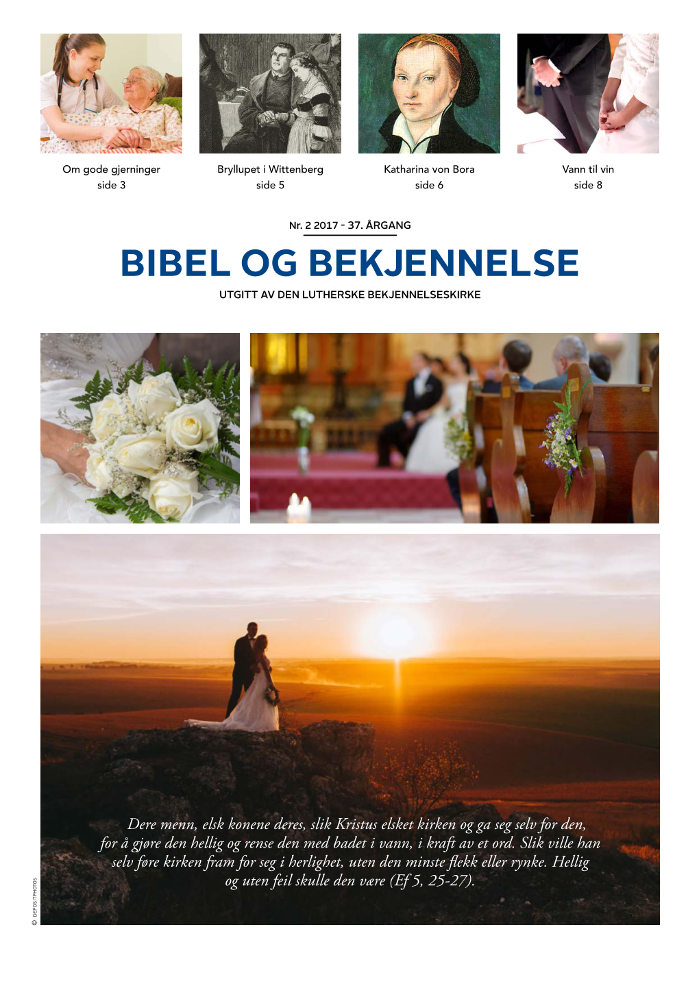 Bibel Og Bekjennelse Utgitt Av Den Lutherske Bekjennelseskirke