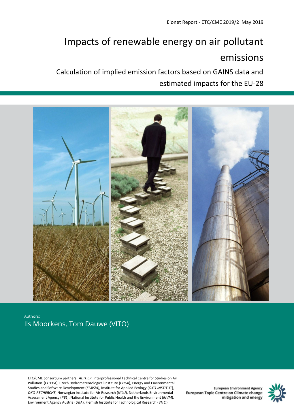 Impacts of Renewable Energy on Air Pollutant Emissions Calculation of Implied Emission Factors Based on GAINS Data and Estimated Impacts for the EU-28