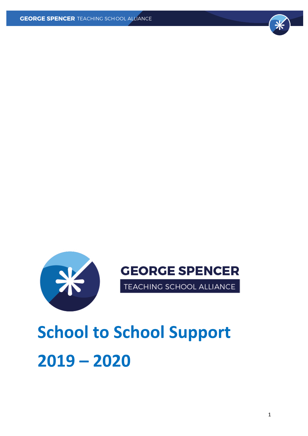 School to School Support 2019 – 2020