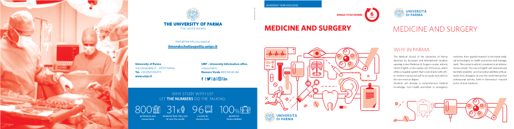 Medicine and Surgery Medicine and Surgery