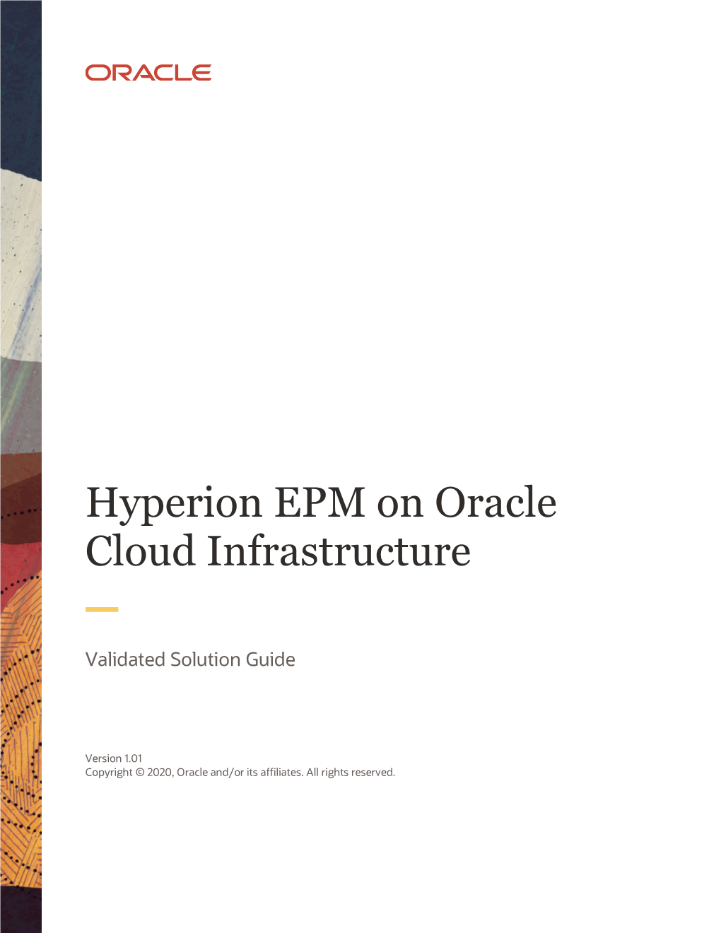 Hyperion EPM on Oracle Cloud Infrastructure